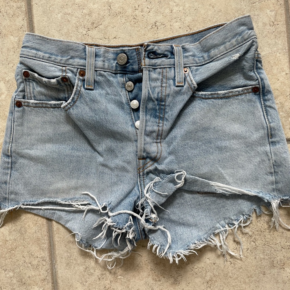 LEVIS 501 HIGH RISE SHORTS